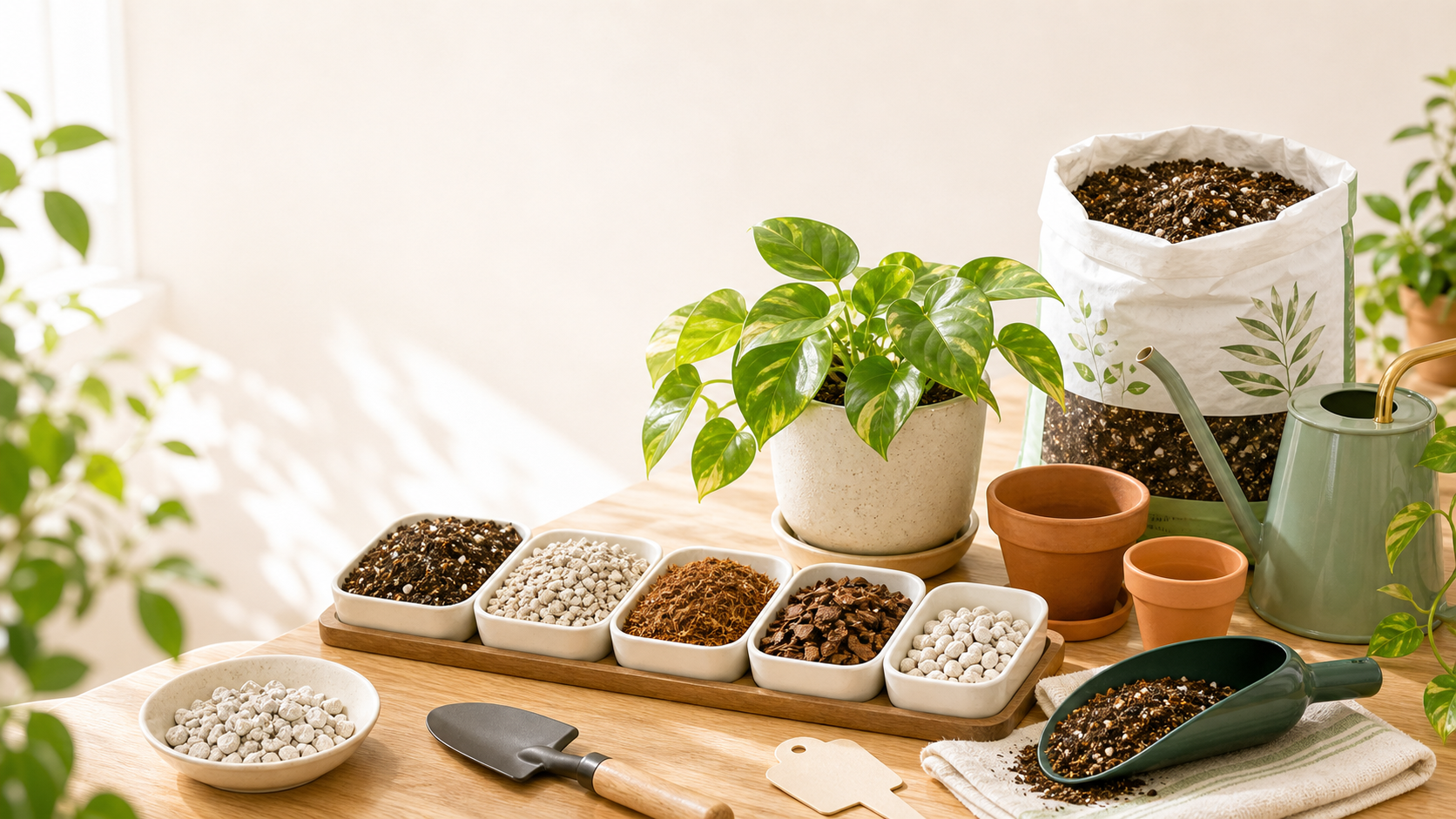 観葉植物の鉢底ネットは必要?使い方・代用品・植え替え時の注意