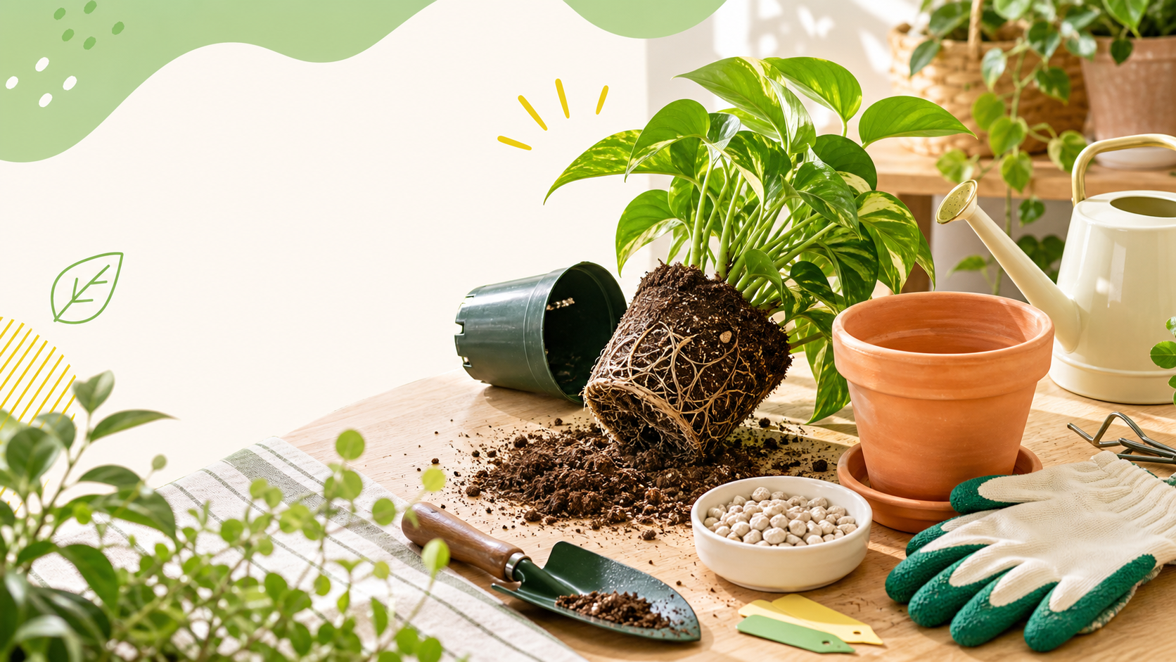 観葉植物の鉢底ネットは必要？土こぼれと排水を両立する使い方